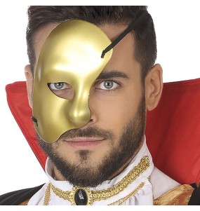 Goldene Phantom der Oper Maske um Ihr Kostüm zu vervollständigen