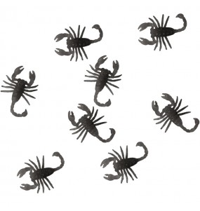 Tasche mit 8 Skorpionen, 6 cm für halloween