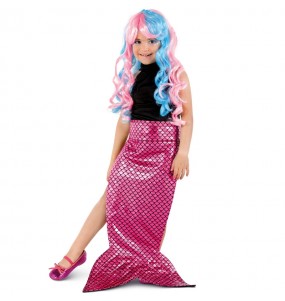 Rosa Meerjungfrau Schwanz für Mädchen