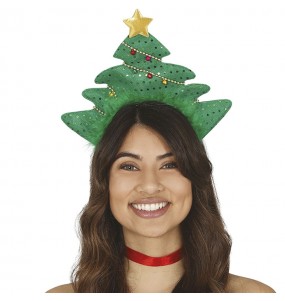 Weihnachtsbaum-Stirnband