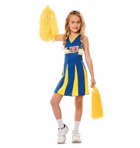 Amerikanische Cheerleaderin Mädchenverkleidung, die sie am meisten mögen