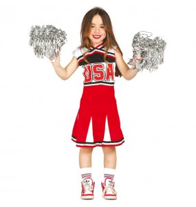 Günstige Cheerleaderin Mädchenverkleidung, die sie am meisten mögen