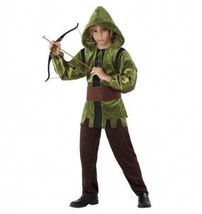 Bogenschütze des Waldes Kostüm für Jungen