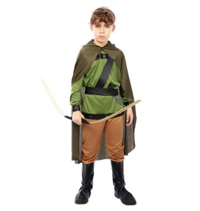 Robin Hood Bogenschütze Kostüm für Jungen