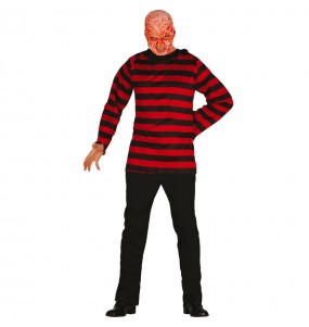 Verkleidung Mörder Freddy Erwachsene für einen Halloween-Abend