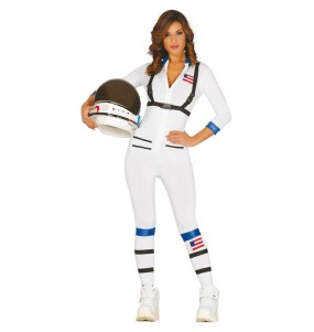 Kostüm Sie sich als Amerikanischer Astronauten Kostüm für Damen-Frau für Spaß und Vergnügungen