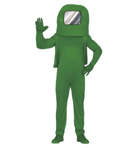 Among us grün Astronauten kostüm für Männer