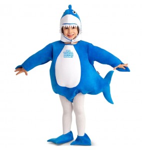 Baby Shark Blau Kostüme