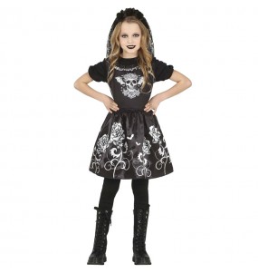 Gothic-Tänzerin Kostüm für Mädchen