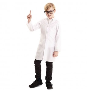 Wissenschaftlermantel Kostüm für Kinder