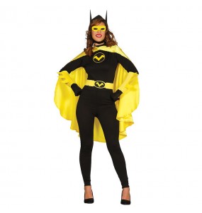 Kostüm Sie sich als Batwoman Superheldin Kostüm für Damen-Frau für Spaß und Vergnügungen