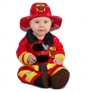 Feuerwehrmann Kostüm für Babys