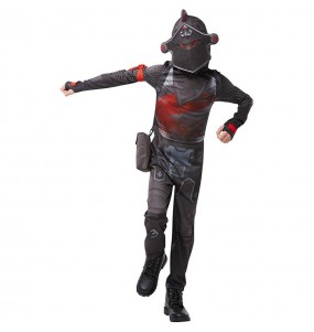 Fortnite Schwarzer Ritter Kostüm für Kinder