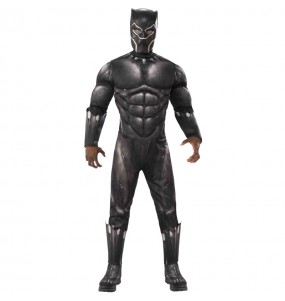 Black Panther Gerechtigkeitsliga® Erwachseneverkleidung für einen Faschingsabend