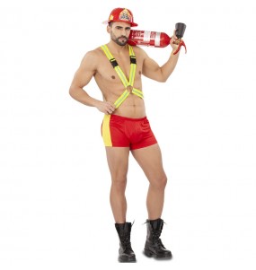 Sexy Feuerwehrmann Kostüm für Männer