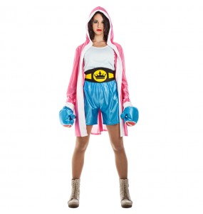 Kostüm Sie sich als UFC Boxer Kostüm für Damen-Frau für Spaß und Vergnügungen