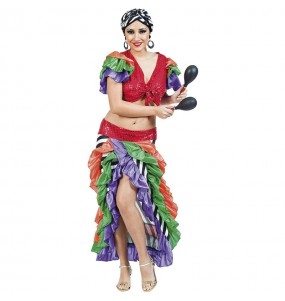 Kostüm Sie sich als Brasilianerin Kostüm für Damen-Frau für Spaß und Vergnügungen