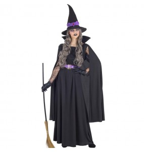 Zauberin Hexe Kostüm Frau für Halloween Nacht