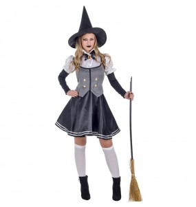 Mystische Hexe Kostüm Frau für Halloween Nacht