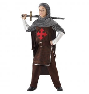 Kreuzritter Mittelalterliches Ritter Kinderverkleidung, die sie am meisten mögen