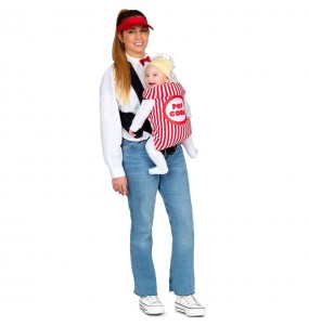 Popcorn-Box Kostüm für Babys