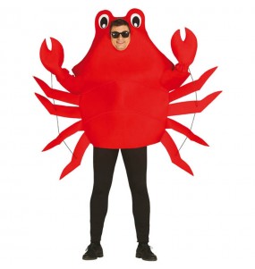 Krabbe Sebastian Erwachseneverkleidung für einen Faschingsabend