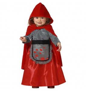 Blutiges Rotkäppchen Kostüm für Babys