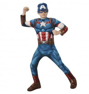Captain America Klassisches Kostüm für Kinder