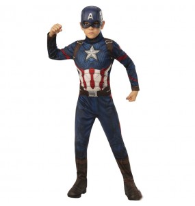 Captain America Marvel Kostüm für Kinder