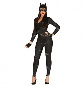 Klassisches Catwoman Kostüm für Damen