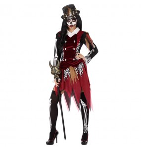 Voodoo Zauberin Kostüm Frau für Halloween Nacht