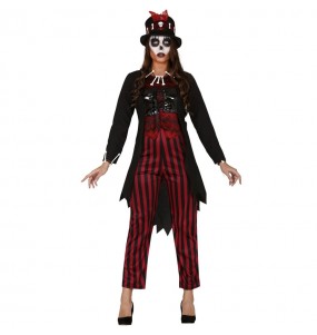 Voodoo Schamane Kostüm Frau für Halloween Nacht