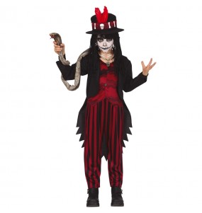 Voodoo Schamane Kinderverkleidung für eine Halloween-Party