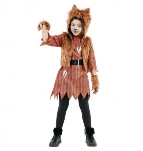 Wolf Girl Kostüm für Mädchen
