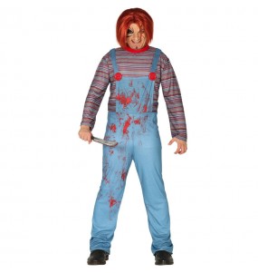 Verkleidung Chucky das blutige Puppen Erwachsene für einen Halloween-Abend