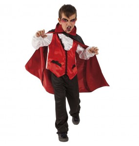 Vampir Renfield mit Umhang Kostüm für Jungen