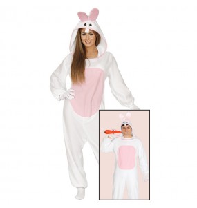 Kostüm Sie sich als Hasen Onesie Kostüm für Damen-Frau für Spaß und Vergnügungen