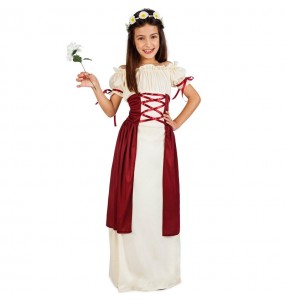 Mittelalterliche Dame Gadea Mädchenverkleidung, die sie am meisten mögen