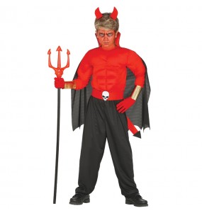Höllen Dämon Kinderverkleidung für eine Halloween-Party