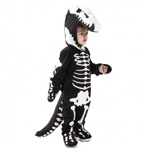 Dinosaurier Skelett Kostüm für Kinder