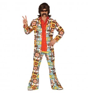 70er Disco Fever Erwachseneverkleidung für einen Faschingsabend