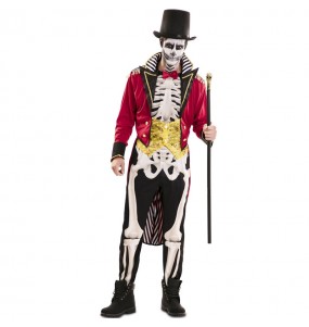 Skelett Dompteur Kostüm für Männer