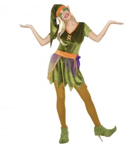 Kostüm Sie sich als Waldelfen Kostüm für Damen-Frau für Spaß und Vergnügungen