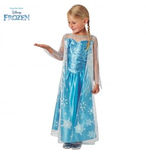 Elsa Frozen Classic Kostüm für Mädchen