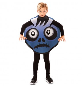 Frankenstein Emoji Kinderverkleidung für eine Halloween-Party