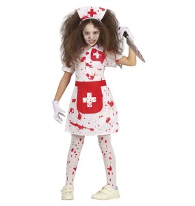 Krankenschwester Killer Kostüm für Mädchen