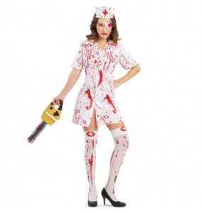 Blutige Krankenschwester Kostüm für Frauen