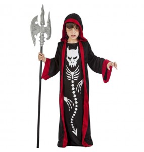 Dämonen-Skelett-Kostüm für Kinder