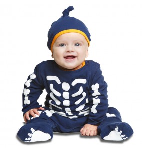 Skelett Schädel Verkleidung für Babies mit dem Wunsch, Terror zu verbreiten