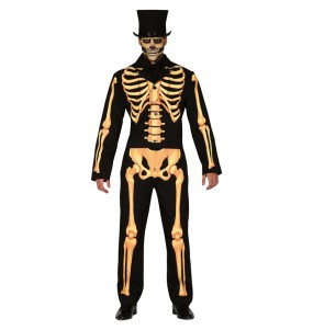 Verkleidung Skelettschädel Erwachsene für einen Halloween-Abend